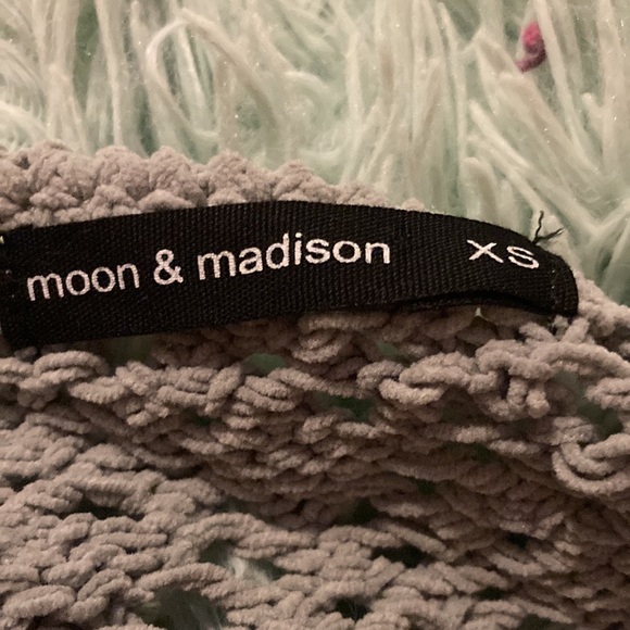 Cute Knit dark turquoise sweater top - Picture 5 of 5